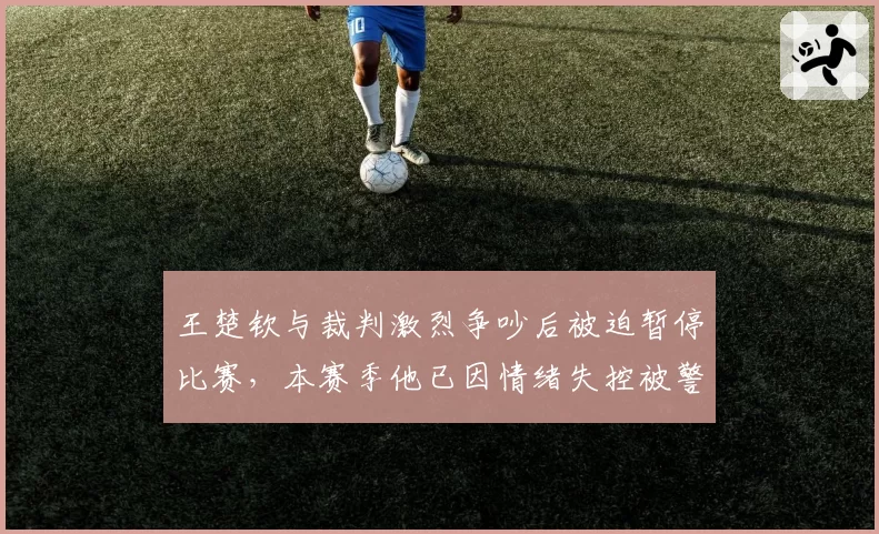 王楚钦与裁判激烈争吵后被迫暂停比赛，本赛季他已因情绪失控被警告4次
